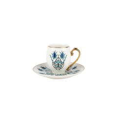 Karaca Iznik - Espressokopjes – 2-delig – Koffiekopjesset – Stijlvol Design – Espresso Servies
