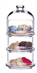 Pasabahce Villa Patisserie - 3-Laags - Glazen Voorraadpot - 96815