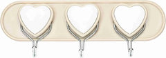 Sunplast SF-894 - 3X Hartvormige Wandhaken – Decoratieve Ophanghaken – Zelfklevend – Set van 3