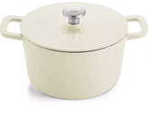 Fissler Moments - Gietijzeren Braadpan - Ivory White - 24cm