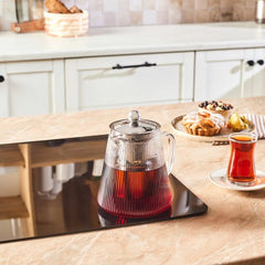 Karaca Lumira – Glazen Theepot – 1,2 Liter – Borosilicaatglas