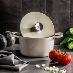 Fissler Moments - Gietijzeren Braadpan - Ivory White - 24cm