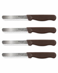 Solingen - Allround Grote Kartel Messen - Bruin - XL - Set van 4