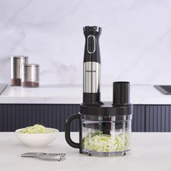Homend Functionall 2848EU - Keukenmachine 1500W – 1 Liter – 4 RVS Messen – Vaatwasserbestendig – RVS