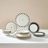 Karaca Elegance Collectie Kore - New Bone Serviesset – 24-Delig – 6 Personen – Luxe Servies