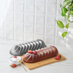 Karaca Cake Pro Vera - Bakvorm - 35 cm - Gegoten Aluminium - Antraciet - Tulband Cakevorm