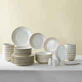 Karaca Elegance Bone Mandarin - 53-Delige Serviesset voor 12 Personen – Goud - Moderne Dinerset