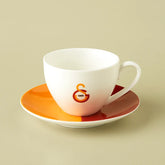 Karaca x Galatasaray - Porzellan-Teetassen-Set – 2 Personen – 220 ml – Offizielle GS-Kollektion