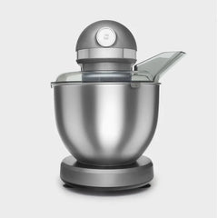 Karaca Mastermaid Chef Pro Keukenchef met twee armen 1500W Space Gray. Shiny Cream. 1500W. 5 L Mixer. Keukenmachine. Snelheidsinstelling. Deeghaak. Kloppen. Kneden en mengen