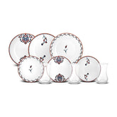 Karaca Nakkaş – Dessert Set – 6-Persoons – 18 Delig –
