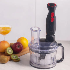 Karaca Pro-Multimax 6-in-1 Keukenmachine 2000W - Hakmolen. Blender en Mixer - 1.5L - Zwart