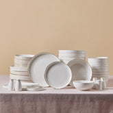 Karaca Stream Favaro - New Bone Serviesset 53-delig - Goud - Servies voor 12 Personen