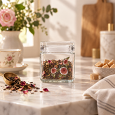Pasabahce Roses - Glazen Voorraadpot Met Rozen Design - 750 ml