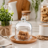 Pasabahce Basic - Glazen Voorraadpot met Deksel - 230 ml - 96966