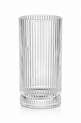 Bavary Collection – Geribbelde Longdrinkglazen – 445 ml – Set van 6 – Transparant