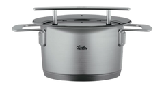 Fissler Phi Collection - Kookpan 16 cm met Downdraft Glasdeksel - Inductie - 1,9L