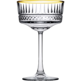 Paşabahçe Elysia 440436 – Golden Touch - Champagneglazen – Set van 4 – 260 ml