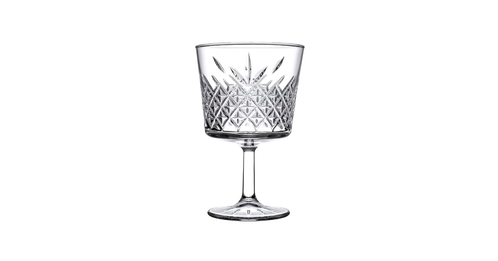 Paşabahçe Timeless 440456 - Glazen Op Voet - Set van 4 - 270 ml