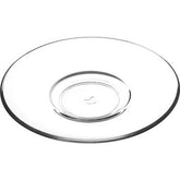 Paşabahçe Heybeli V-Block 54391 - Glazen Turkse Theeonderzetters - Set van 6