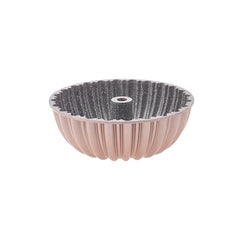 Karaca Cake Pro Dilimli - Ronde Bakvorm - Graniet - Rosegoud - 25.5 cm