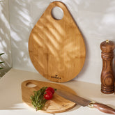 Karaca Damla - Bamboehouten Snijplank - Set van 2 - 33 x 24 cm