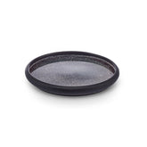 Karaca Galactic - Stoneware Dessertbord - 1 stuk - 22.5 cm - Zwart