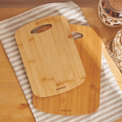 Karaca Defne - 2-delige Bambu Snijplank Set - 33 x 24 cm + 28 x 20 cm