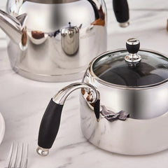 Karaca Stella - RVS Theepot - 2L + 1L – Inductiegeschikt