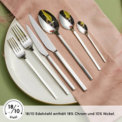 Karaca Pallas Elegance - Bestekset - 12-Persoons - 84-Delig - RVS