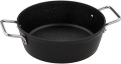 Fissler Adamant - Kookpan Laag met Glasdeksel - 24cm - Zwart