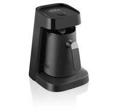 Arzum OKKA Minio Jet Turks Koffiezetapparaat OK0017-0500 | Zwart/Chroom - Dubbelzijdige koffiepot - 1-5 kopjes - 480W