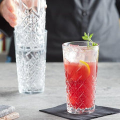Paşabahçe Longdrink Timeless 520055 - 470 ml - 4 stuk - Stapelbaar