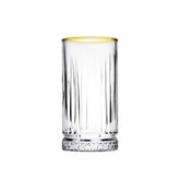 Paşabahçe Elysia 520445 - Golden Touch Waterglas - Set van 4 - 365 ml