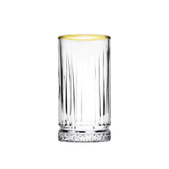 Paşabahçe Elysia 520445 - Golden Touch Waterglas - Set van 4 - 365 ml