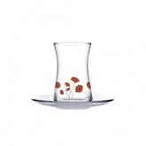 Paşabahçe Gelincik 95483 - Turkse Theeglazen Set - 12-Delig