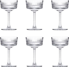 Paşabahçe Elysia 440436 - Champagneglazen - Set van 6 - 260 ml