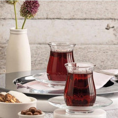 Paşabahçe Linka 96572 - Turkse Theeglazen Set - 145 ml