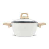 Karaca Swiss Crystal - Kookpot - Crème - 20 cm