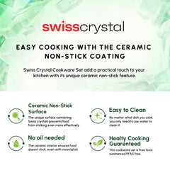 Karaca Swiss Crystal Inductie - Wokpan - 28 cm