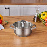 Karaca Elite - Kookpot met Deksel – 18 cm – RVS – Inductie Geschikt