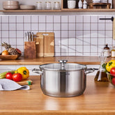 Karaca Elite Kookpan met Deksel – 26 cm – RVS – Inductie Geschikt