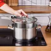 Karaca Elite - Kookpan met Deksel – 24 cm – RVS – Inductie Geschikt