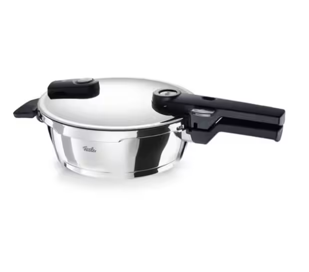 Fissler Vitaquick Elemental - Snelkookpan Saliegroen – Pressure Skillet - 2,5 L