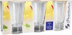 Paşabahçe Petra - Drinkglazen - Set van 3 - 310 ML