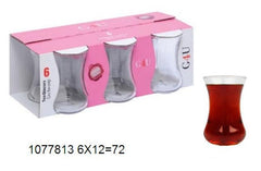 G4U Harran - Turkse Theeglazen - Set van 6 - 108 ML