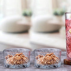Paşabahçe Timeless - Tapasschaaltjes/ Cerezlik - Set van 4