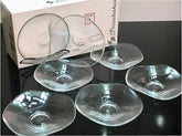 Paşabahçe Dantel - Glazen Turkse Thee Onderzetters - Set van 6 - 123 mm