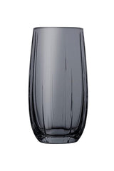 Paşabahçe Linka - Zwarte Longdrink/Drinkglazen - Set van 3 - 500 ML