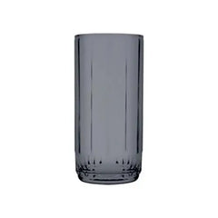 Paşabahçe Leia - Zwarte Longdrinkglazen - Set van 3 - 310 ml
