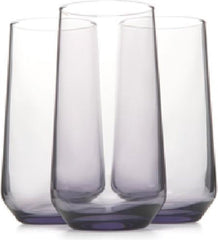 Paşabahçe Allegra - Paarse Longdrinkglazen - Set van 3 - 470 ml